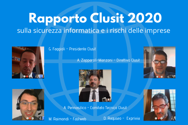 Il Rapporto Clusit 2020 e lo stato della sicurezza informatica in pandemia