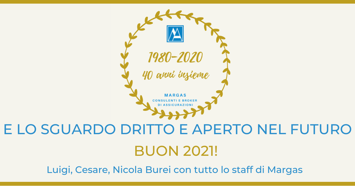 Margas assicurazioni per le imprese 40 anni Margas assicurazioni per le imprese